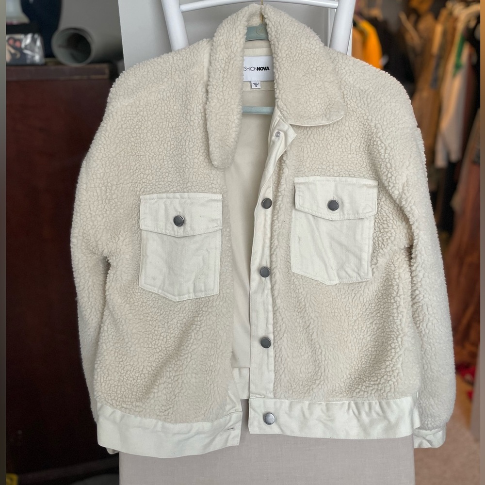 Fashion Nova Teddy Jacket